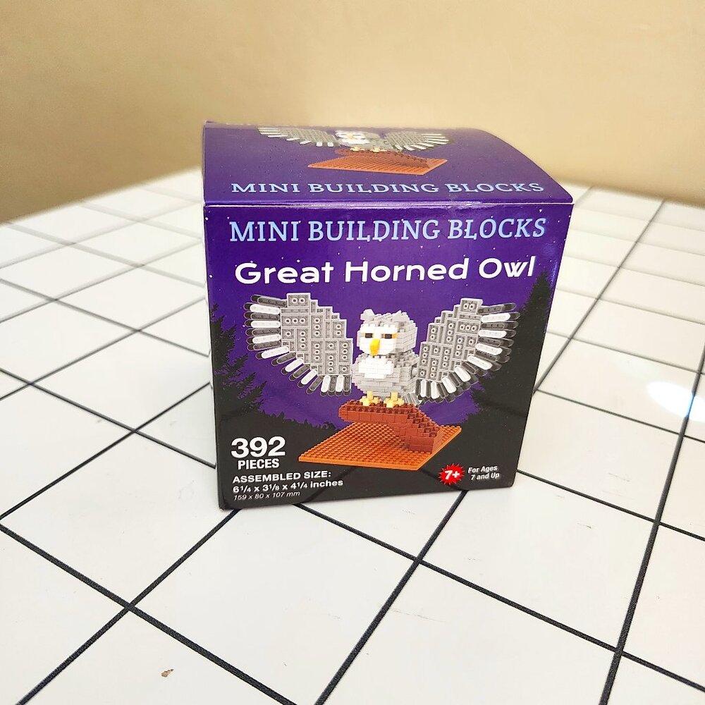 Impact Photographics - Great Horned Owl Mini Building Set (IMP47395)